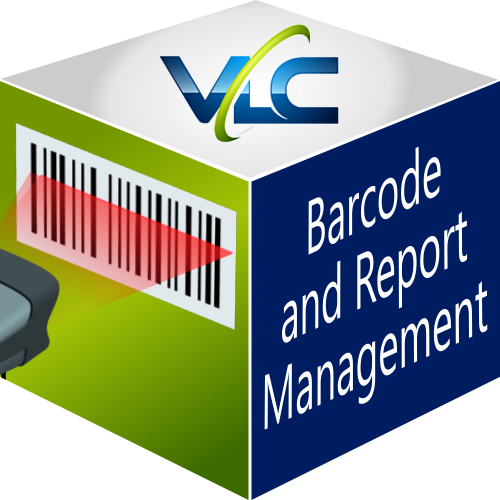 VLC Barcode & Report Management