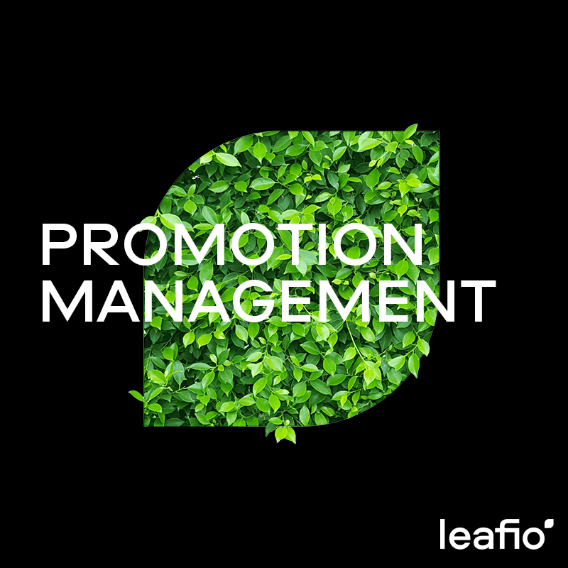 Leafio Promotion Management