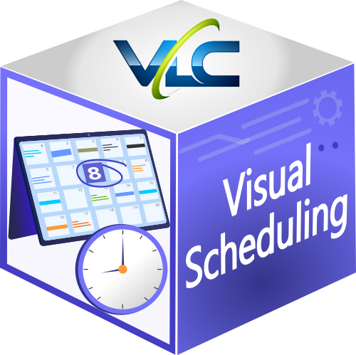 VLC Visual Scheduling